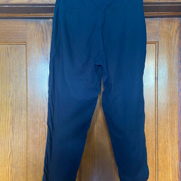 Uniqlo Navy Linen Pants (Like-new, Size L) - Picture 2 of 5